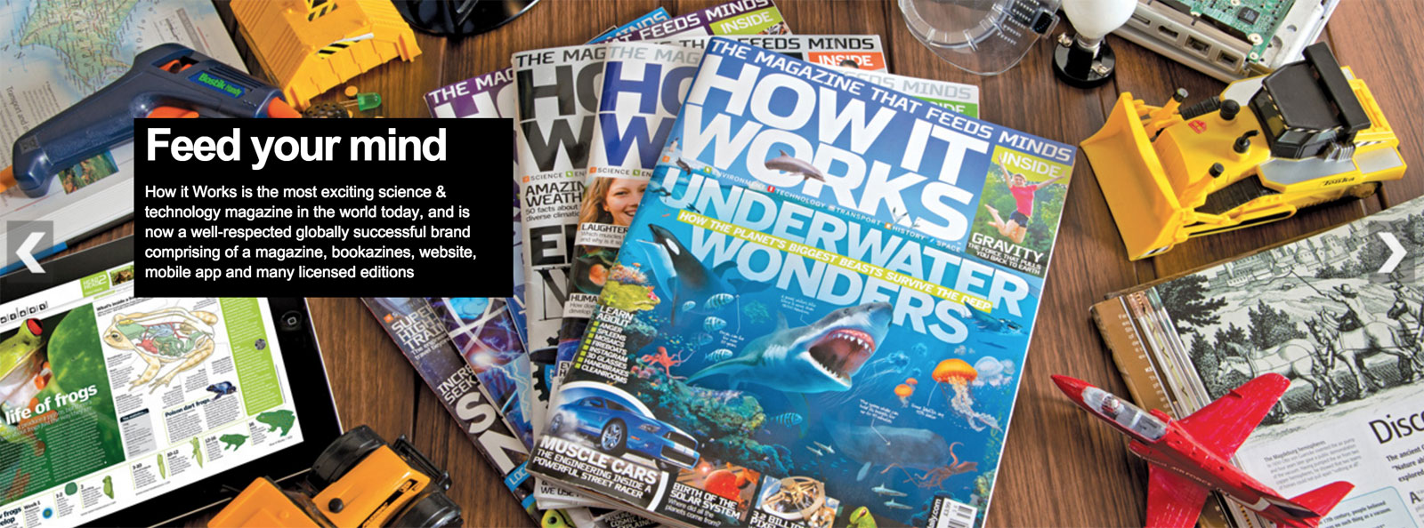 How It Works Magazine Banner
