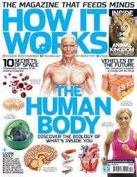 How It Works The Human Body - Blue Cover