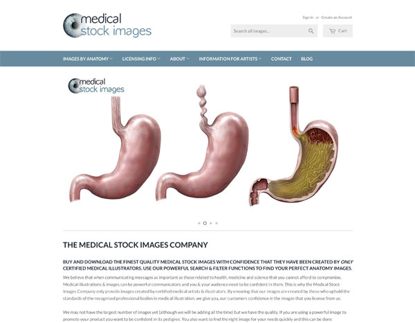 Our medical stock illustrations website